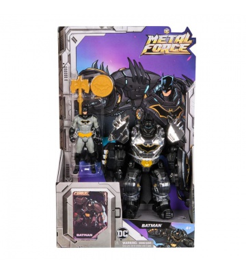 DC Metal Force Figur Batman mit Aktionsanzug