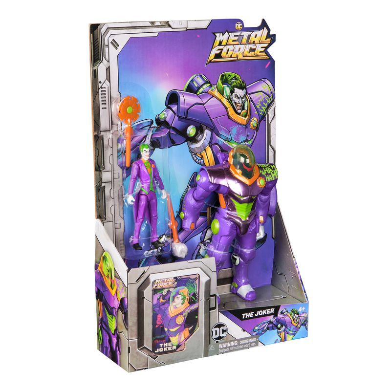DC Metal Force Joker Actionfigur mit Anzug