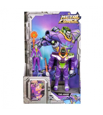 DC Metal Force Joker Actionfigur mit Anzug