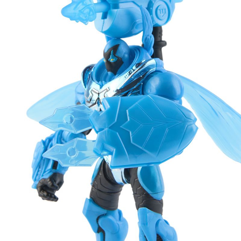 DC Metal Force Actionfigur Blue Beetle 10 cm
