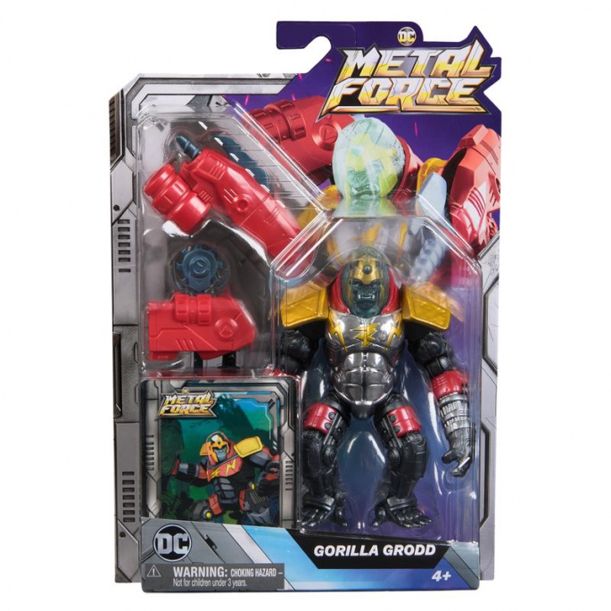 DC Metal Force Actionfigur Gorilla Grodd 10 cm