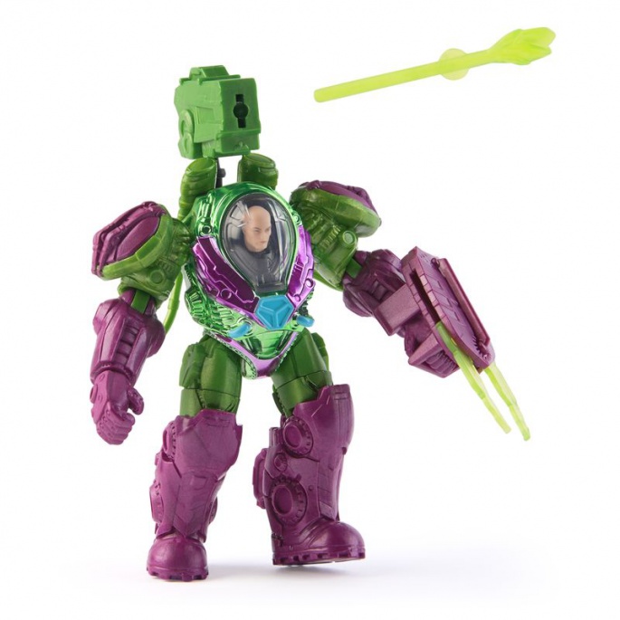 DC Metal Force Actionfigur Lex Luther 10 cm