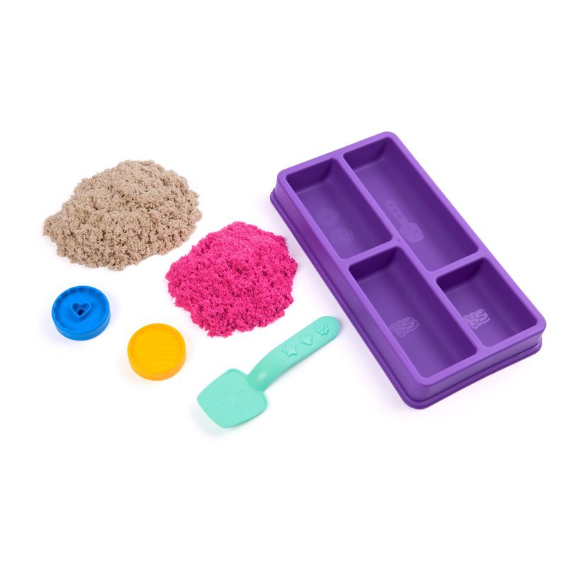 Kinetic Sand Kuchen formen
