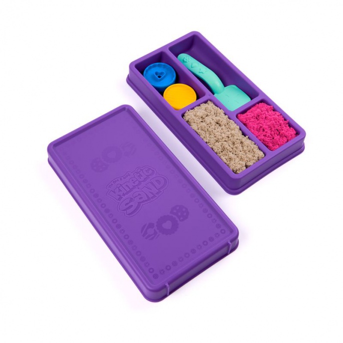 Kinetic Sand Kuchen formen