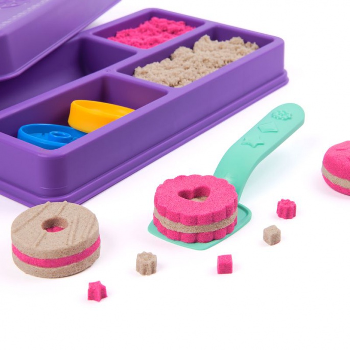 Kinetic Sand Kuchen formen