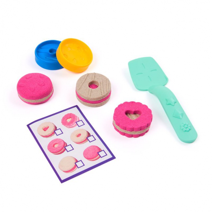 Kinetic Sand Kuchen formen