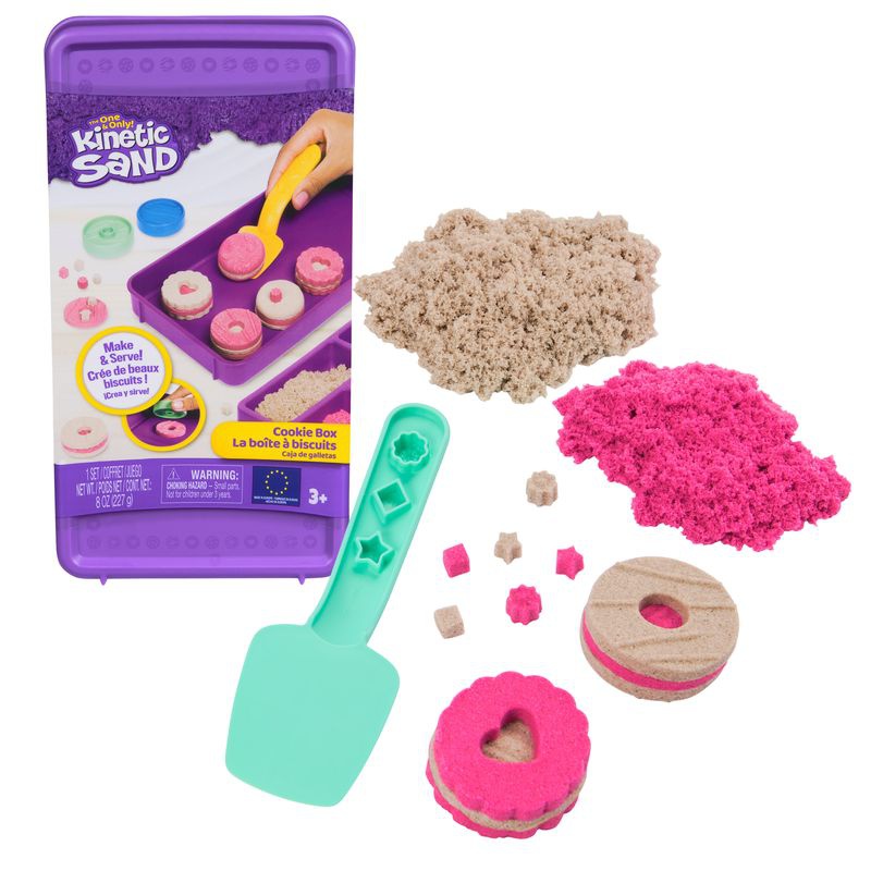 Kinetic Sand Kuchen formen