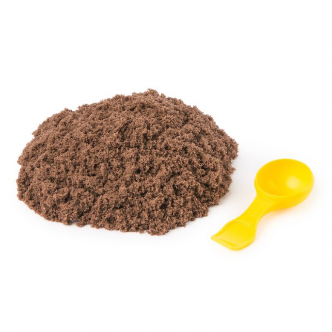 Kinetic Sand braunes Eis in der Tube