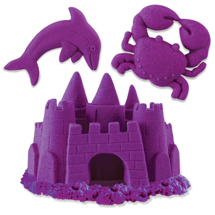 Kinetic Sand neonvioletter Sand
