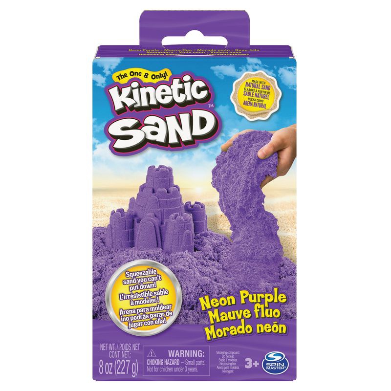 Kinetic Sand neonvioletter Sand