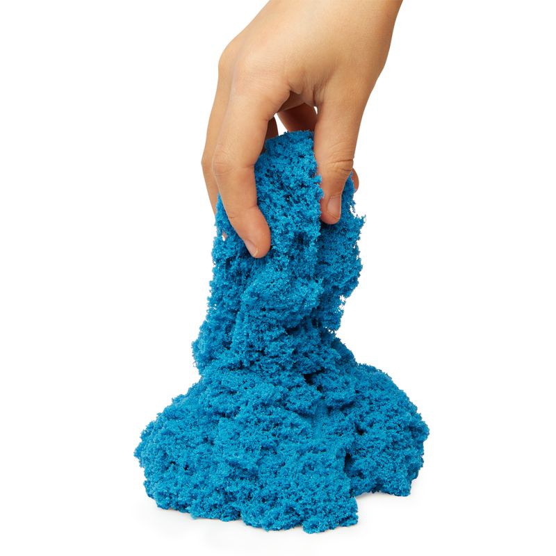 Kinetic Sand neonblauer Sand