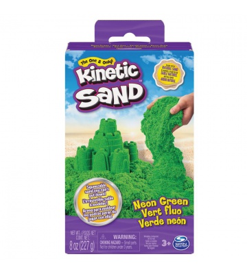 Kinetic Sand neongrüner Sand