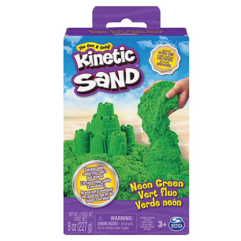 Kinetic Sand neongrüner Sand