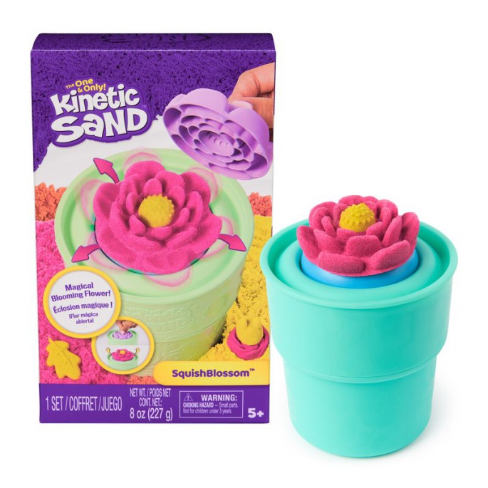 Kinetic Sand entfaltet sich wie ein Aufziehspielzeug