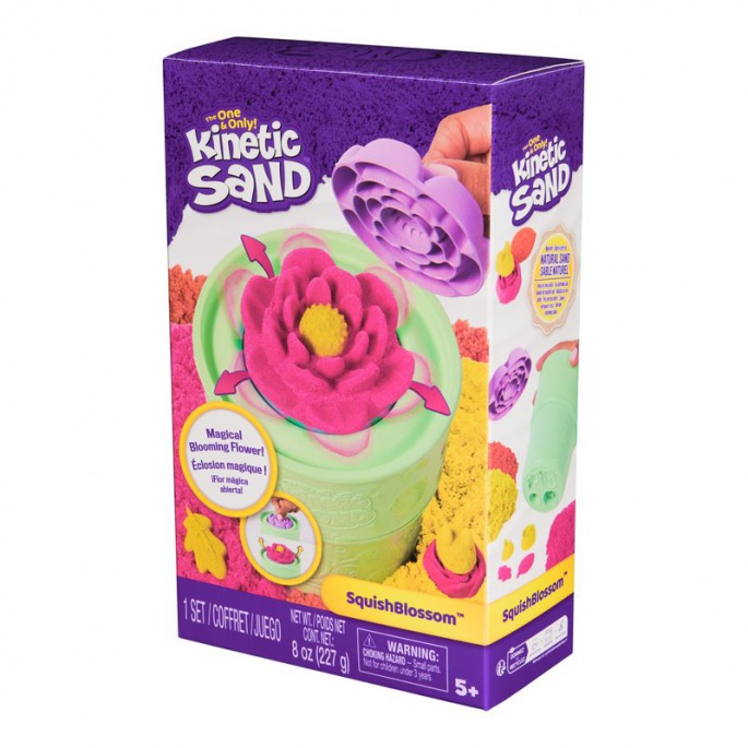 Kinetic Sand entfaltet sich wie ein Aufziehspielzeug