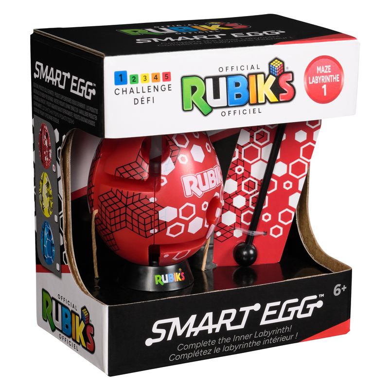 Rubik's Würfel Rätsel rotes Ei