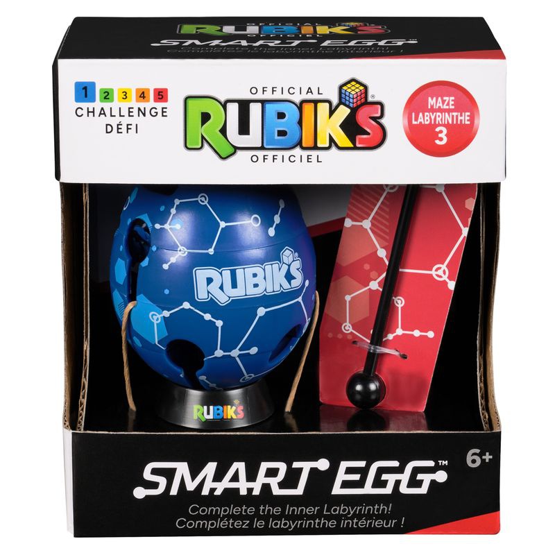 Rubik's Würfel Rätsel Ei blau