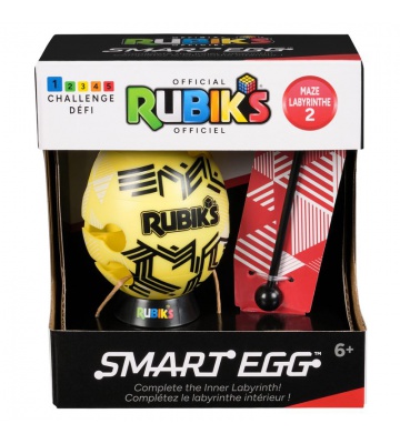 Rubik's Würfel Puzzle gelbes Ei