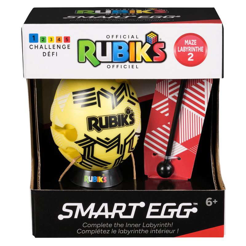 Rubik's Würfel Puzzle gelbes Ei
