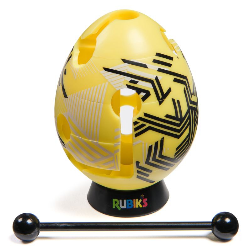 Rubik's Würfel Puzzle gelbes Ei