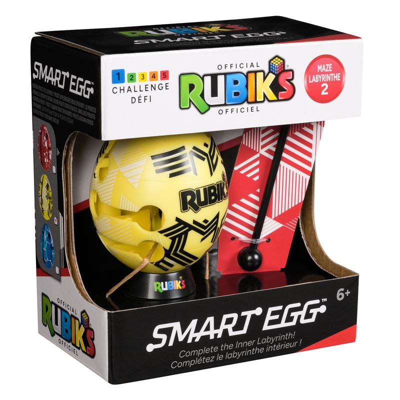 Rubik's Würfel Puzzle gelbes Ei