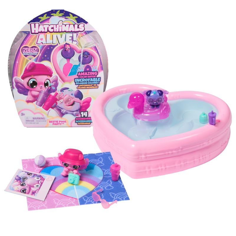 Hatchimals Poolparty der Tiere