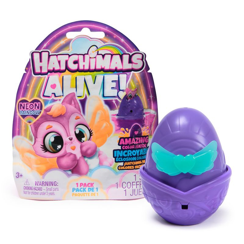 Hatchimals Neon Regenbogen Einzelpackung
