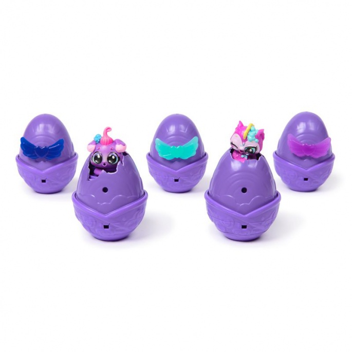 Hatchimals Neonregenbogen Karton Tiere