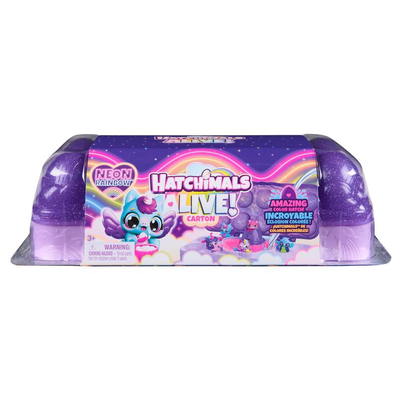 Hatchimals Neonregenbogen Karton Tiere
