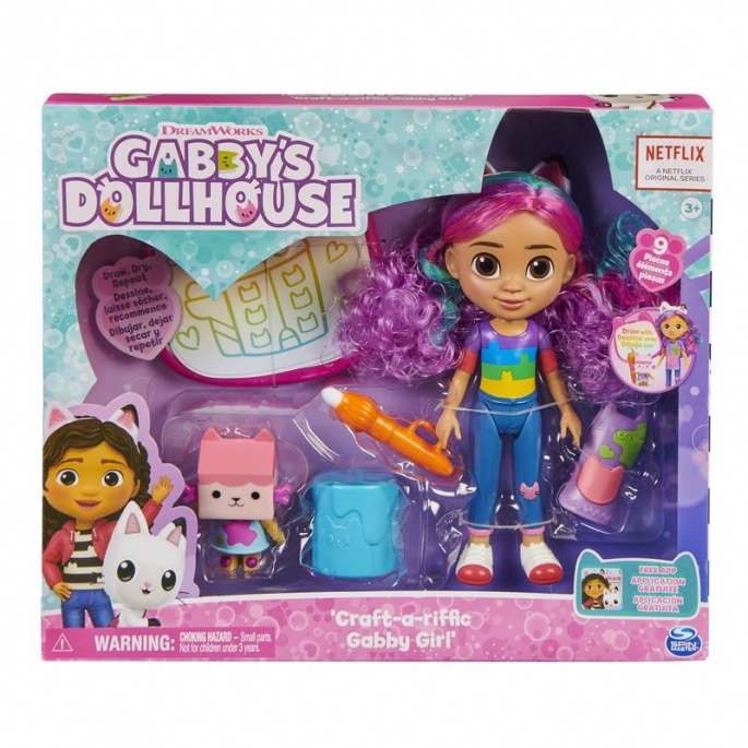 Gabby's magisches Puppenhaus mit Figur - Kreativset