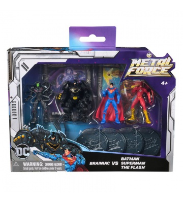 DC Metal Force Mehrfachpackung Figuren mit Ständer 5 cm