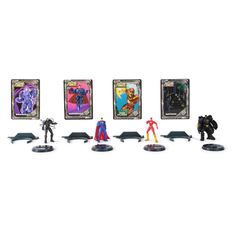 DC Metal Force Mehrfachpackung Figuren mit Ständer 5 cm