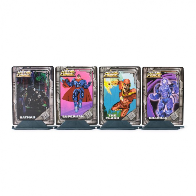 DC Metal Force Mehrfachpackung Figuren mit Ständer 5 cm
