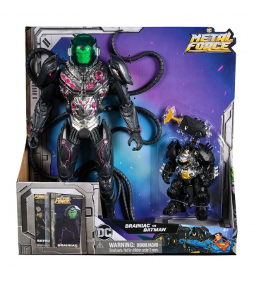 DC Metal Force Actionfigur Brainiac 30 cm