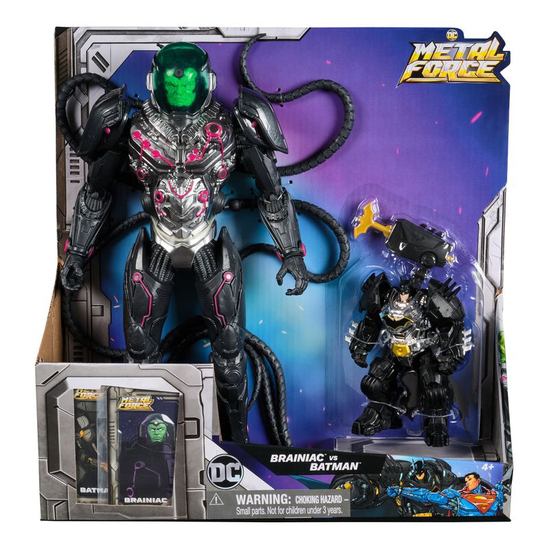 DC Metal Force Actionfigur Brainiac 30 cm