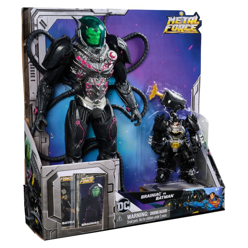 DC Metal Force Actionfigur Brainiac 30 cm