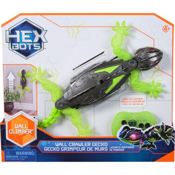 Hex Bots RC Gecko klettert an Wänden hoch