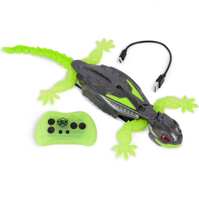 Hex Bots RC Gecko klettert an Wänden hoch