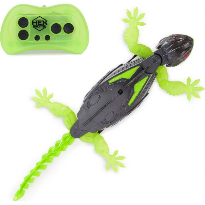 Hex Bots RC Gecko klettert an Wänden hoch