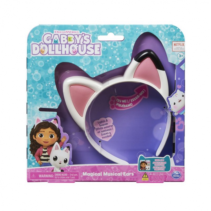 Aktion: Gabby's Dollhouse Spielset Rollschuhe + spielende Katzenohren GRATIS
