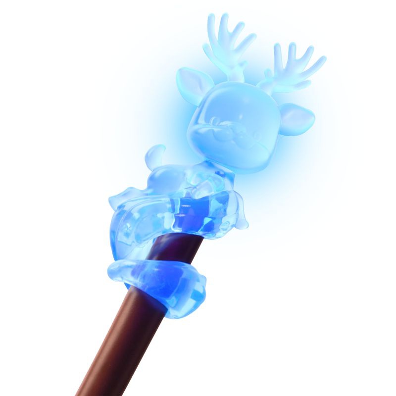 Aktion Harry Potter Zauberstab mit leuchtendem Patronus + Figuren Harry und Cho zum halben Preis