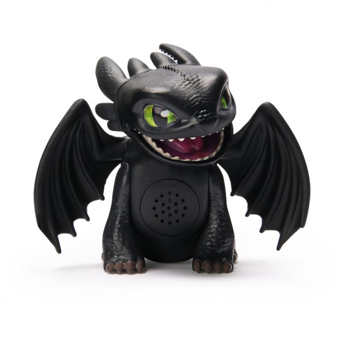 Drachenzähmen leicht gemacht Mini-Drache mit Geräuschen und Bewegung Ohnezahn