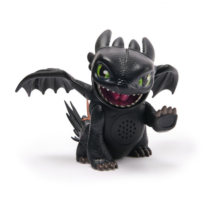 Drachenzähmen leicht gemacht Mini-Drache mit Geräuschen und Bewegung Ohnezahn