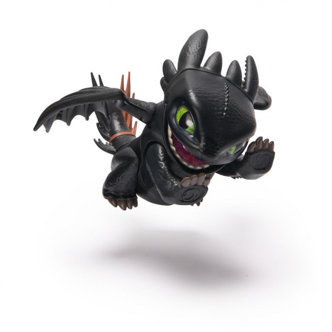 Drachenzähmen leicht gemacht Mini-Drache mit Geräuschen und Bewegung Ohnezahn