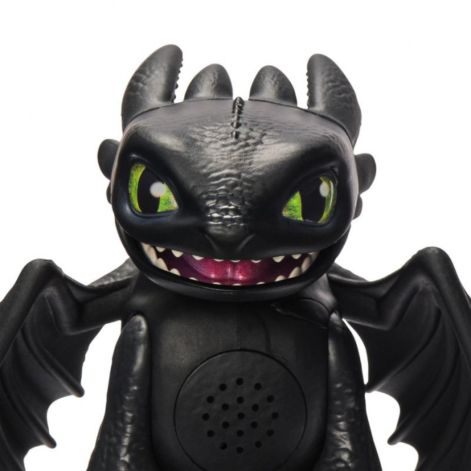 Drachenzähmen leicht gemacht Mini-Drache mit Geräuschen und Bewegung Ohnezahn