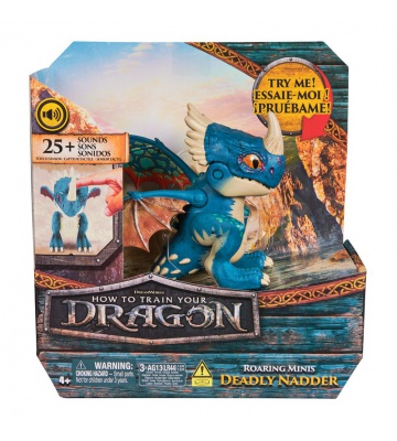 Drachenzähmen leicht gemacht Mini-Drache mit Geräuschen und Bewegung Tödlicher Nadder