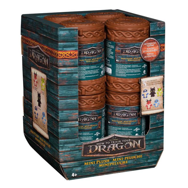 Drachenzähmen leicht gemacht Plüschdrachen im Fass