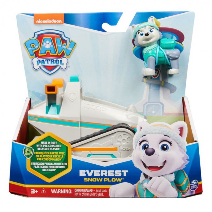 Vorteilhaftes Maxi-Paket mit Grundfahrzeugen der Paw Patrol mit einem kostenlosen Everest-Fahrzeug