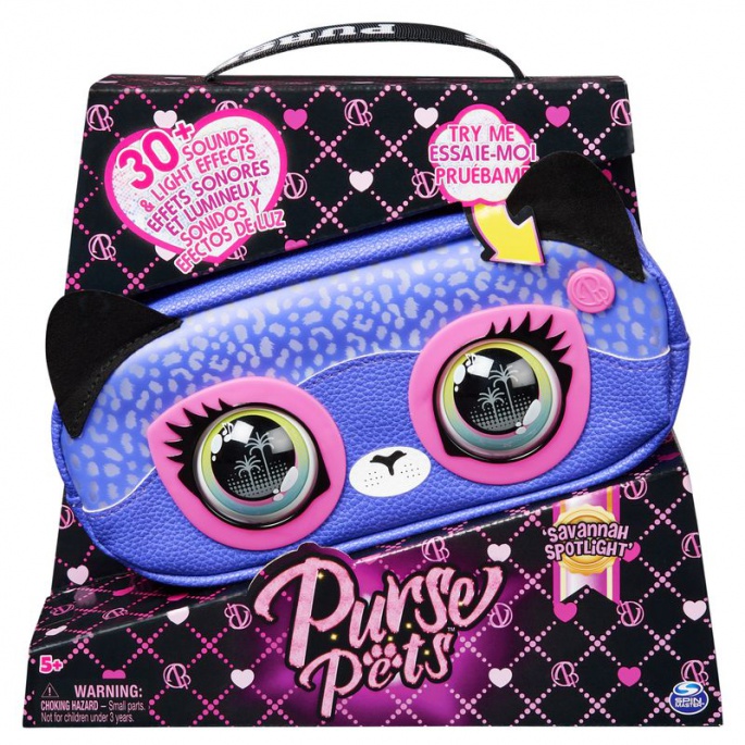 Purse Pets interaktive Gürteltasche Gepard