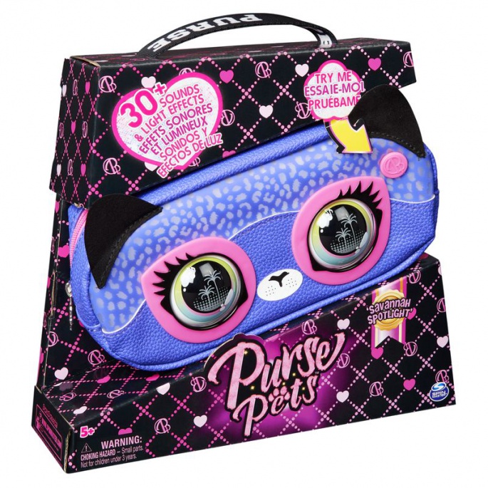 Purse Pets interaktive Gürteltasche Gepard